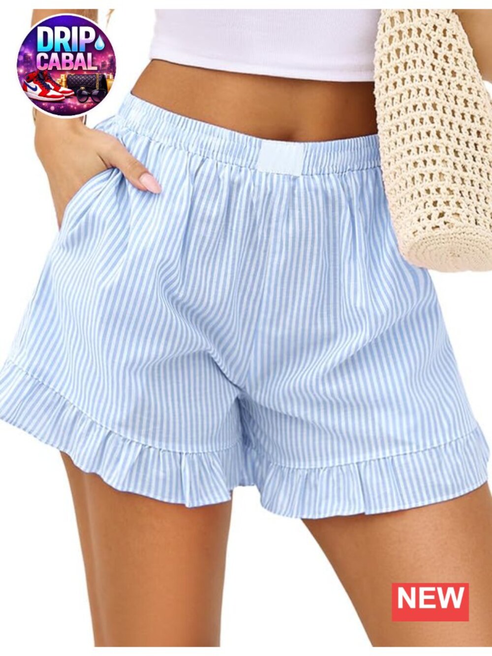 Women's Cotton Plaid Boxer Shorts Pajama Bottoms with Pockets